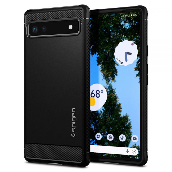 Pouzdro Spigen Rugged Armor Google Pixel 6a MATTE Black