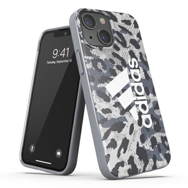 Adidas OR Snap Case Leopard iPhone 13 mini 5,4" šedá / šedá 47256