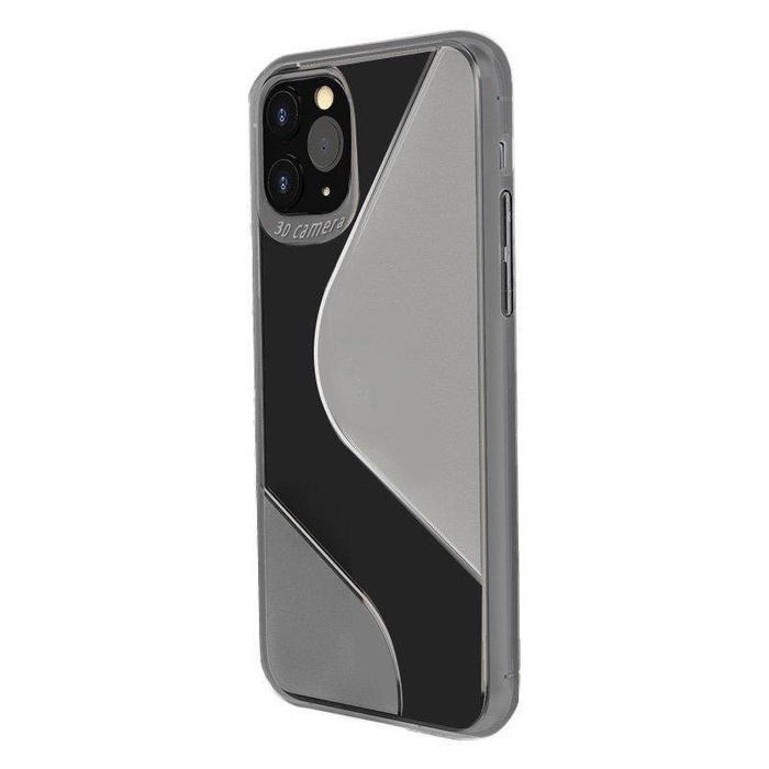 S-Case flexible coque housse Huawei P40 Lite E noir