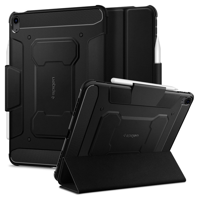 Pouzdro SPIGEN iPad Air 4 2020 Rugged Armor "pro" Black Black Case