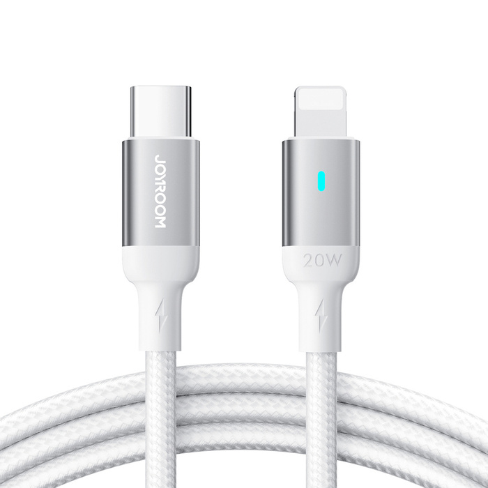 Câble Joyroom USB C - Lightning 20W Série A10 1,2 m blanc (S-CL020A10)