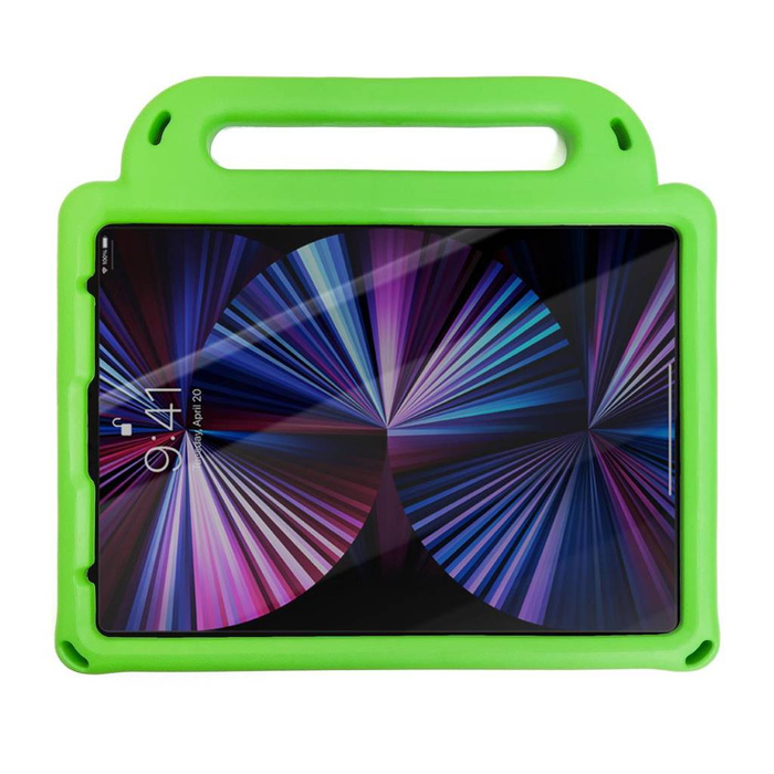 Diamond Tablet Case pancéřovaný měkký pouzdro pro iPad mini 5 / 4 / 3 / 2 / 1 s držákem stylusu zelený