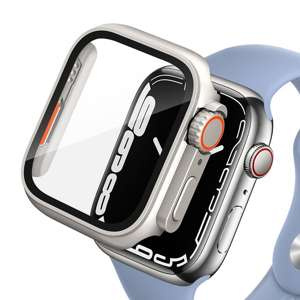 Hülle Tech-protect Defense360 Apple Watch 4 / 5 / 6 / Se (44mm) Titanium/orange Case