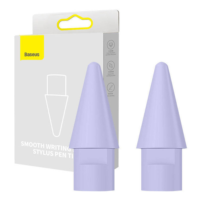 Pen Tips, Baseus Pack of 2, Nebula Purple