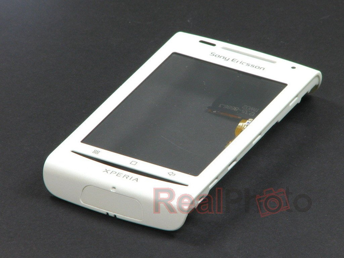 SONY ERICSSON Xperia X8 touch WHITE Copertura frontale