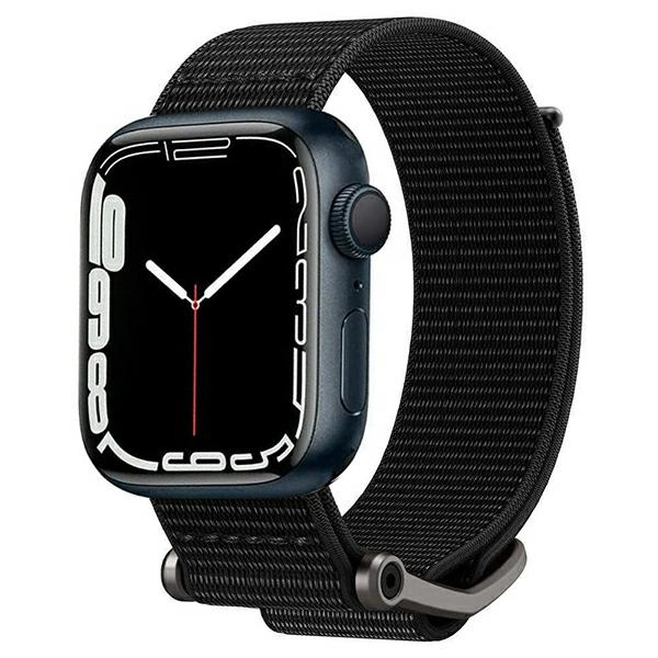 Strap Spigen Durapro Flex Apple Watch 4 / 5 / 6 / 7 / SE (42 / 44 / 45 Mm) Black