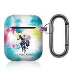 Cover US POLO Apple AirPods Tie & Dye Collection USACA2PCUSML Custodia multicolore