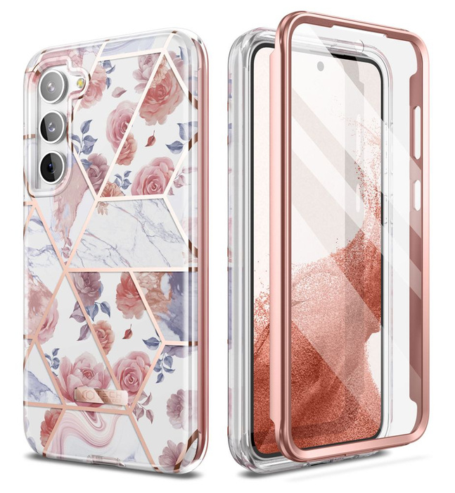 Obal Technická ochrana Velar Galaxy S23 Marble Case