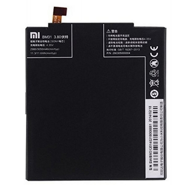 Xiaomi BM31 Mi3/M3 bulk 3050mAh baterie