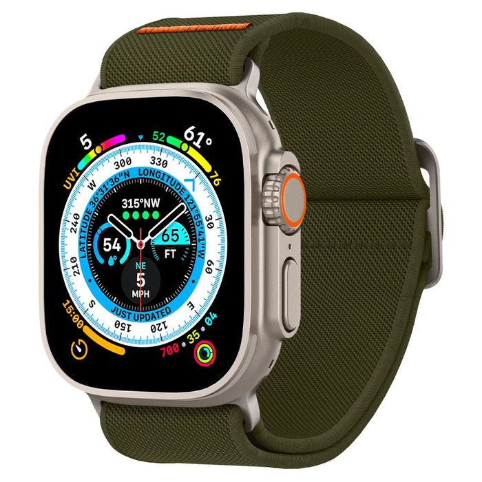 Strap Spigen Fit Lite Ultra Apple Watch 4 / 5 / 6 / 7 / 8 / Se / Ultra (42 / 44 / 45 / 49 Mm) Khaki