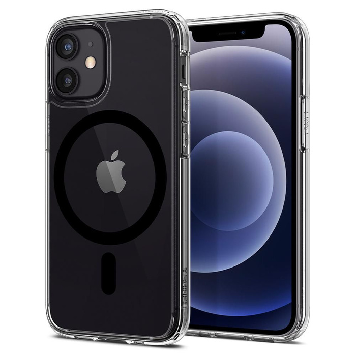 Coque SPIGEN iPhone 12 / 12 Pro Ultra Hybrid Mag Case noir