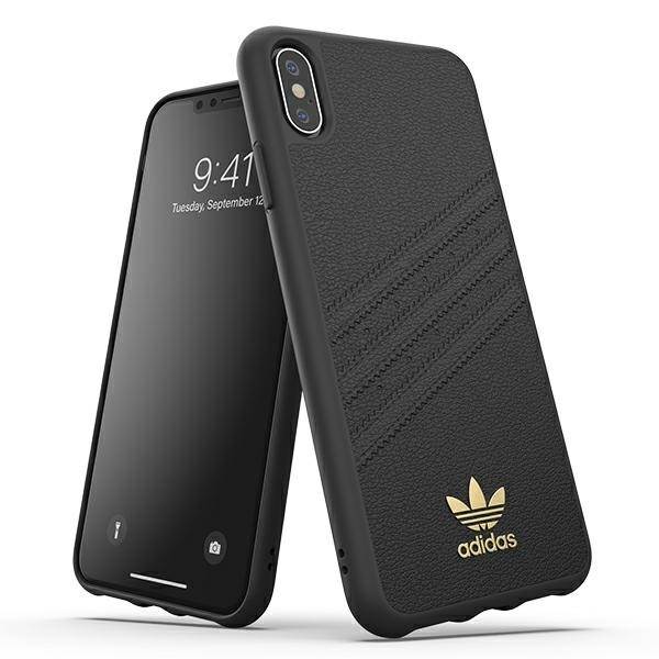 Adidas OR Moulded Case PU iPhone XS Max black/black 34998