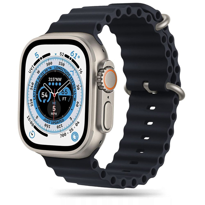 TECH-PROTECT ICONBAND PRO Apple Watch 4 / 5 / 6 / 7 / 8 / SE / ULTRA (42 / 44 / 45 / 49 MM) ČERNÝ