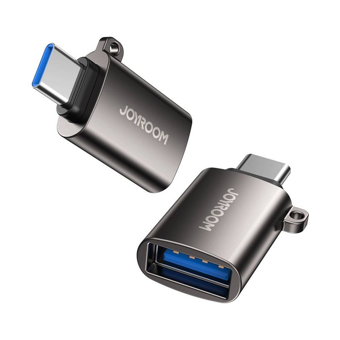 Joyroom USB 3.2 Gen 1 (maschio) - Adattatore USB tipo C (femmina) nero (S-H151 nero)