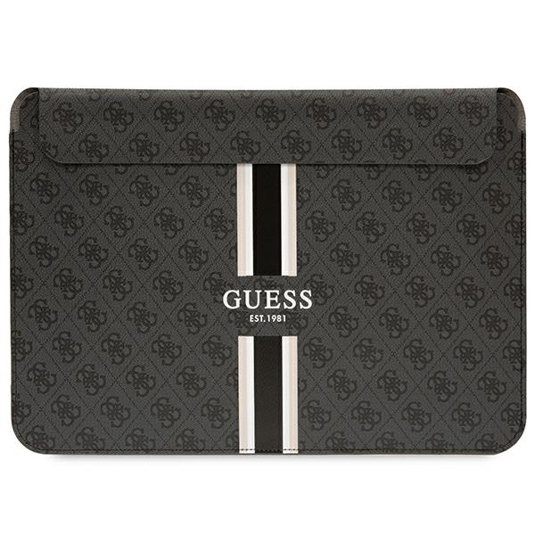 Guess Sleeve GUCS14P4RPSK 14" nero/nero 4G Strisce stampate