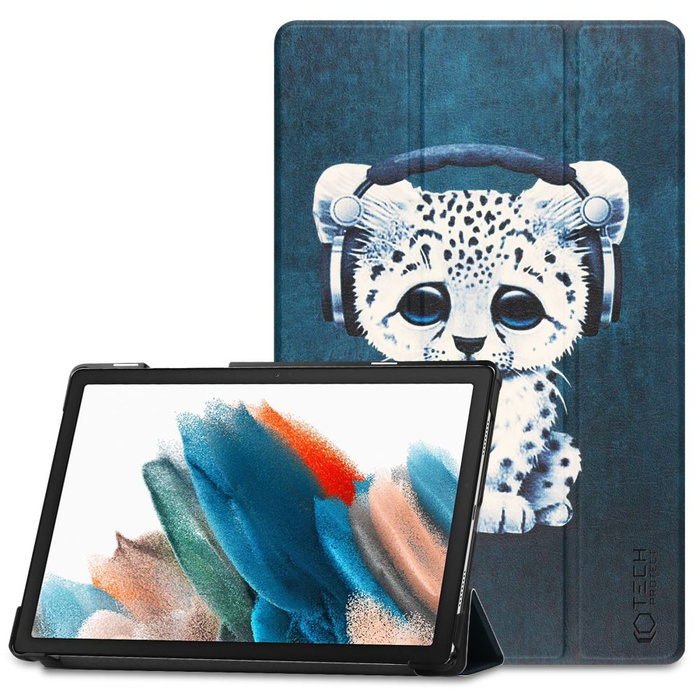 TECH-PROTECT SMARTCASE GALAXY TAB A8 10,5 X200 / X205 SAD CAT