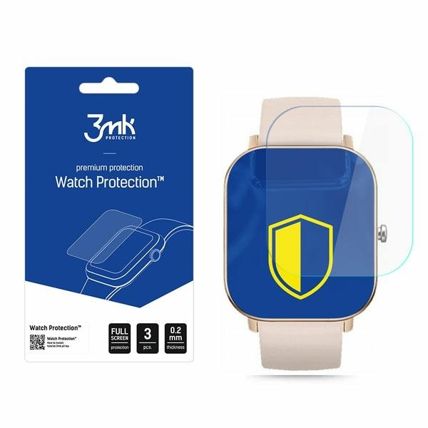 3mk Screen Protector ARC Colmi P8 Watch Screen Protector Fullscreen