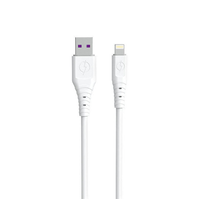 Dudao kabel USB - Lightning 6A kabel 1 m bílý (TGL3L)