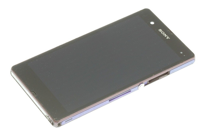 SONY Xperia Z DISPLAY Violet Genuine LCD Touch