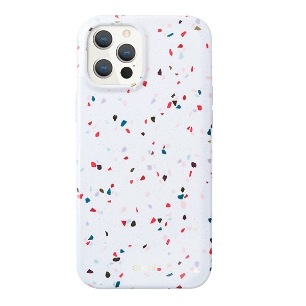 Apple iPhone Case UNIQ 12 12 Pro Coehl Terrazzo White Case