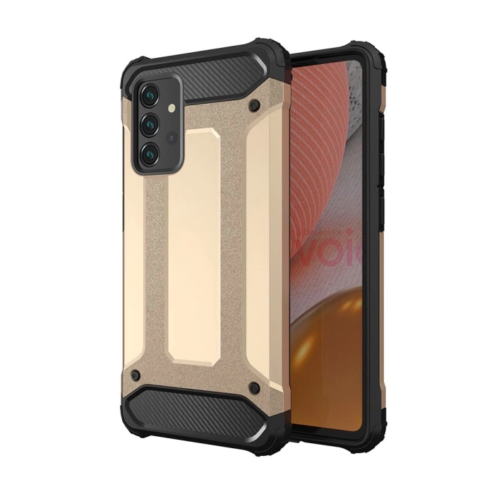 Hybrid Armor Case for Samsung Galaxy A26 - Gold