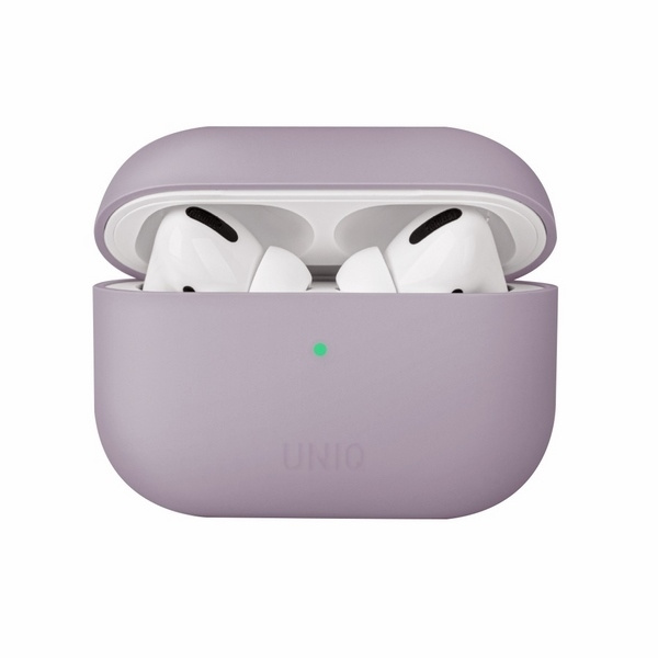 UNIQ coque Lino AirPods Pro Silicone lavender/lilac lavender