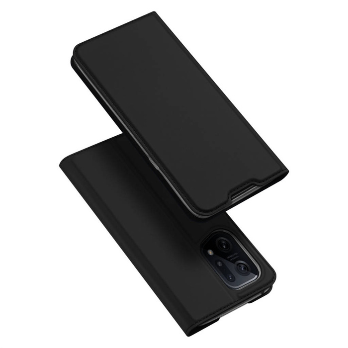 Dux Ducis Skin Pro coque avec flip cover Oppo Find X5 noir