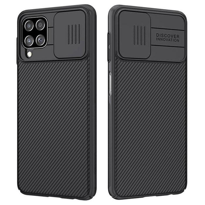 Černé Case Pouzdro pro Samsung Galaxy A22 CamShield