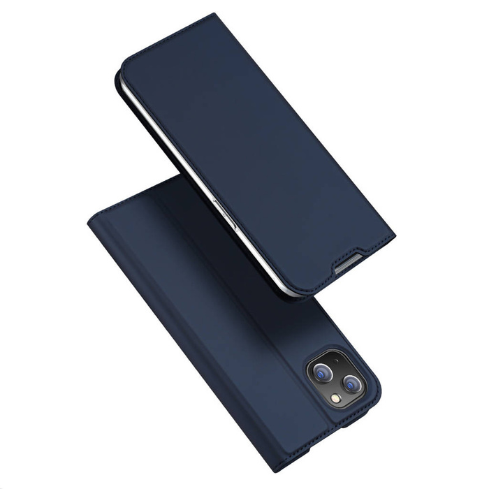 Dux Ducis Skin Pro Holster Flip Cover für iPhone 14 Max blau