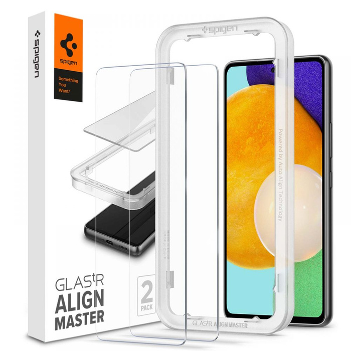 Tempered Glass Spigen ALM GLAS.TR 2-PACK GALAXY A53 5G CLEAR