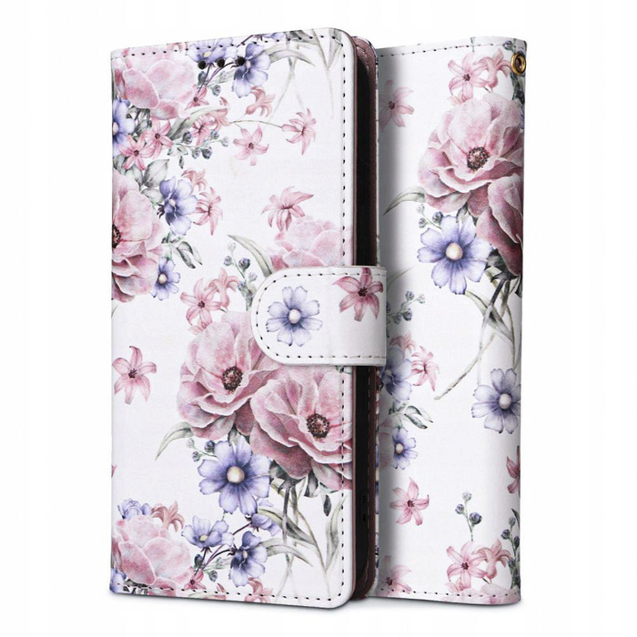 Telefontok Technikai védelem pénztárca Galaxy A34 5G Blossom Flower Virág Case