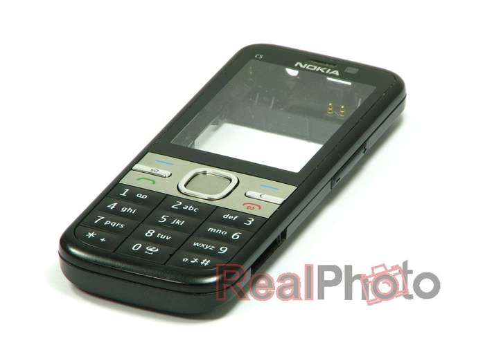 NOKIA C5 Original Complete Grade C Black/Silver