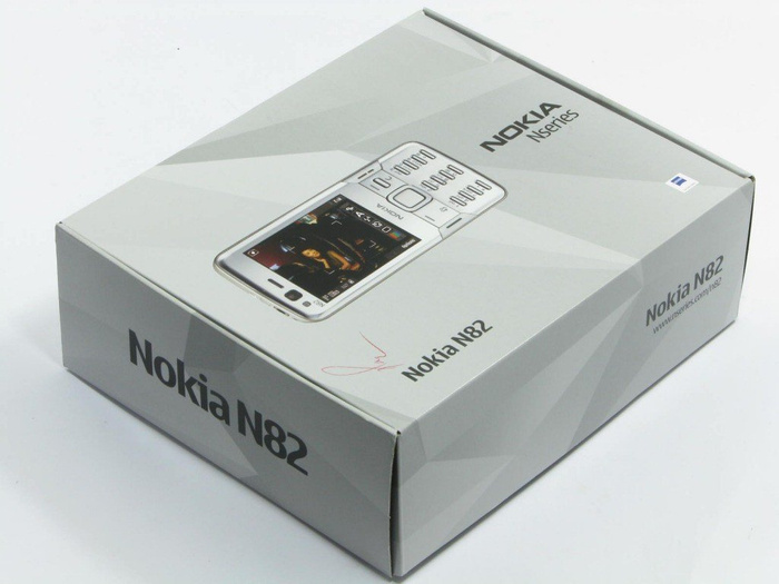 Box NOKIA N82 CD, cables, manual