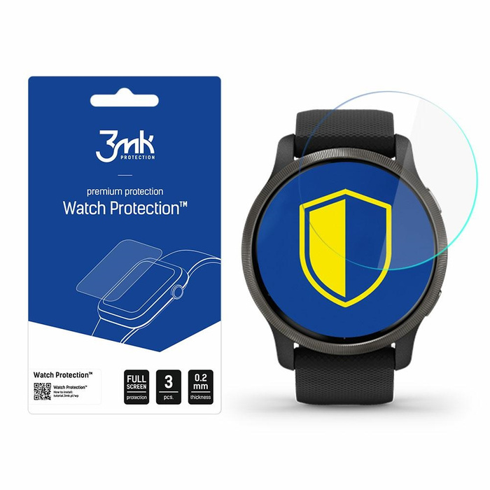 3MK Screen Protector ARC Garmin Venu 2 Plus Fullscreen Screen Protector