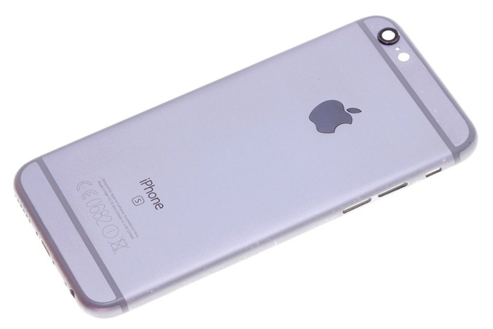 Originální flipový kryt těla APPLE iPhone 6s A1688 Space Grey Grade B