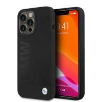 Hülle BMW BMHMP13LSLBLBK iPhone 13 Pro / 13 6.1" schwarz/schwarz hartcase Silikon Signature Logo MagSafe