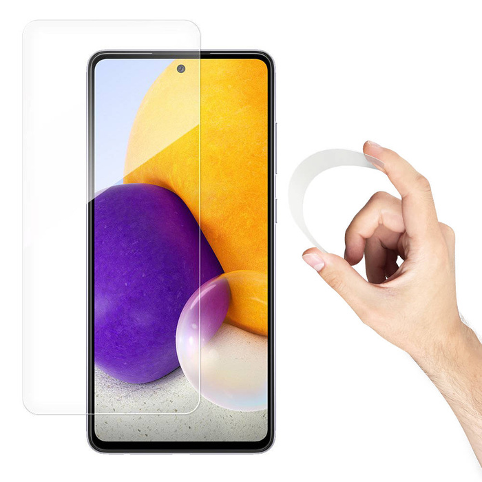 Film de verre flexible hybride Wozinsky Nano Flexi Verre trempé Samsung Galaxy A72 4G