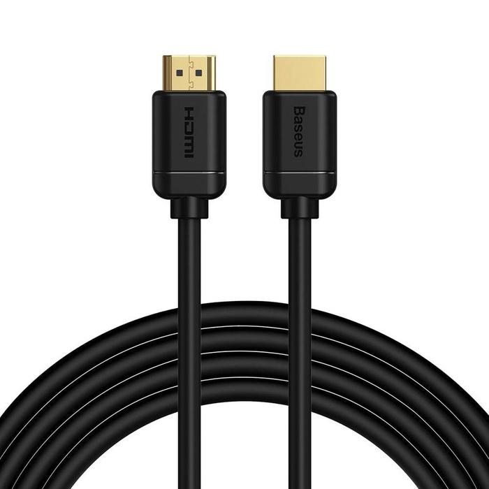 Baseus kabel HDMI 2.0 kabel 4K 60 Hz 3D HDR 18 Gbps 3 m černý (CAKGQ-C01)