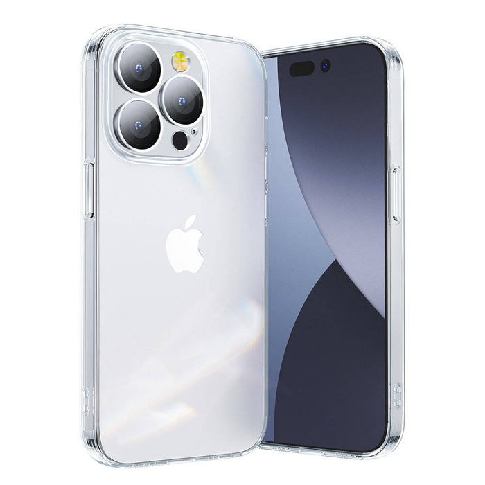 Joyroom Kryt pouzdra iPhone 14 s krytem fotoaparátu průhledný (JR-14Q1 průhledný)