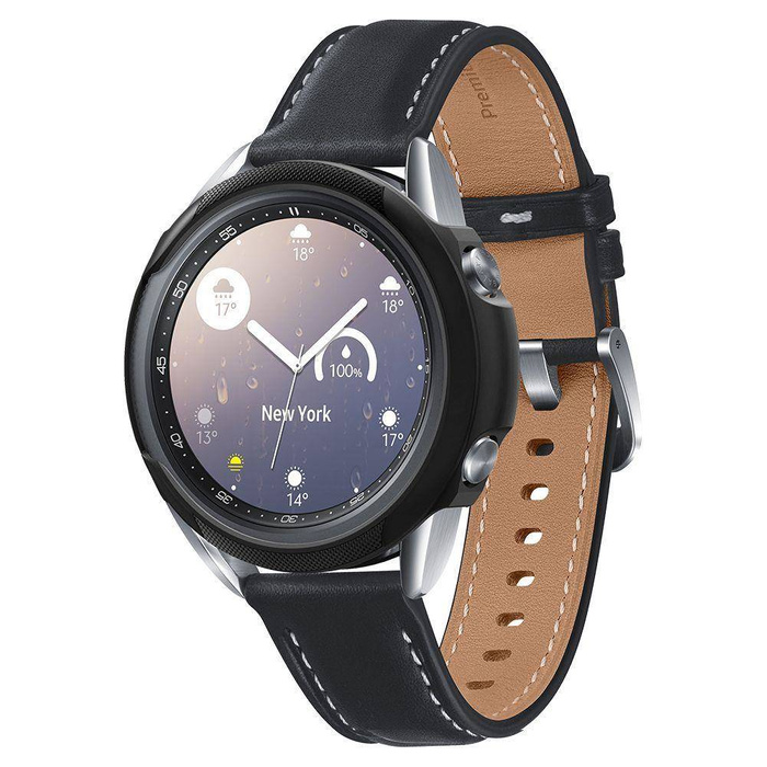 Telefontok SPIGEN Galaxy Watch 3 41mm Liquid Air Fekete Folyékony Levegő