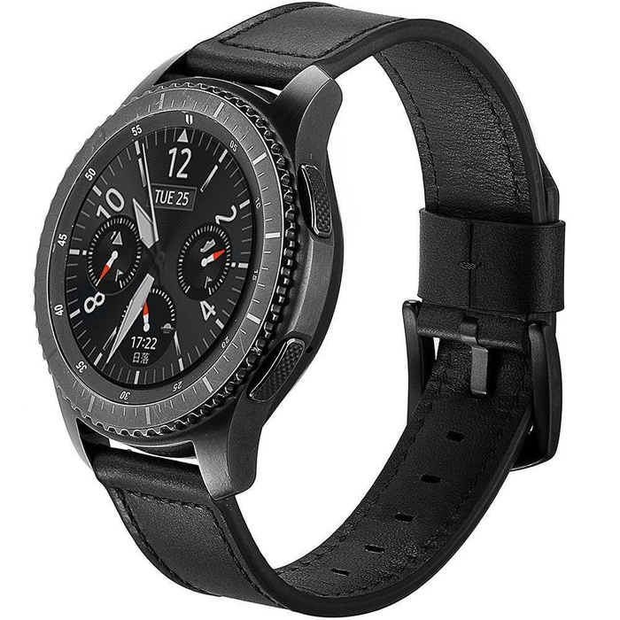 óraszíj TECH-PROTECT Samsung Galaxy Watch 46mm Herms fekete 