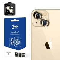 3mk Objektivschutz Pro iPhone 14 6.1" gold/gold Kamera-Objektivschutz mit Montagerahmen 1Stk.