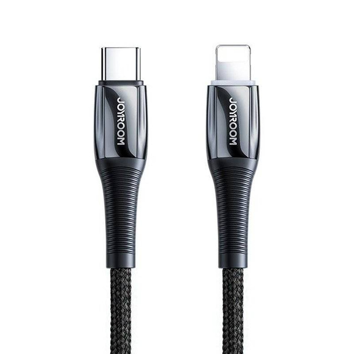 Joyroom kabel Kabel USB typu C - Lightning Power Delivery 20W 2,4A 1,2 m černý (S-1224K2 Black)