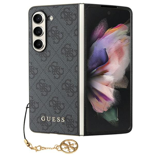 Guess GUHCZFD5GF4GGR F946 Z Fold5 grey/grey hardcase 4G Charms Collection