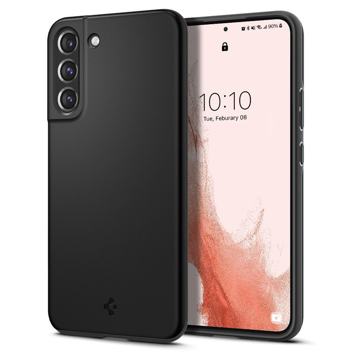 Spigen Thin Fit S22 Cover Nero Case