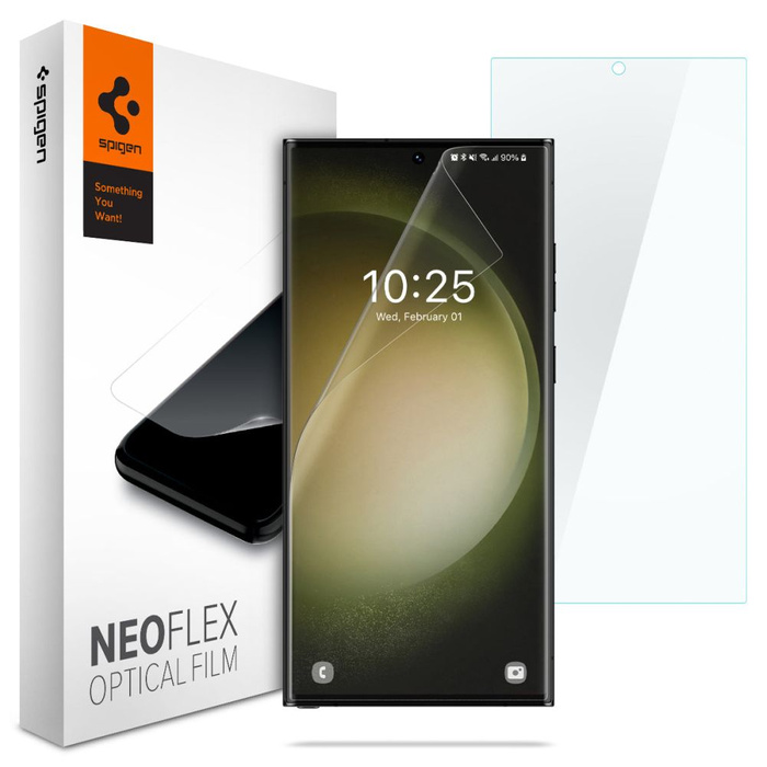 Pellicola protettiva Idrogel Spigen Neo Flex confezione da 2 pezzi Galaxy S23 Ultra Clear