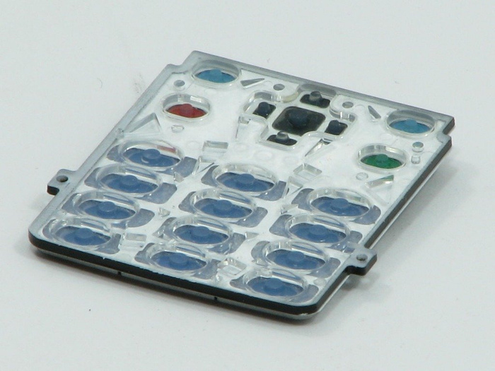 Original NOKIA 6300 Silber Grad B Tastatur