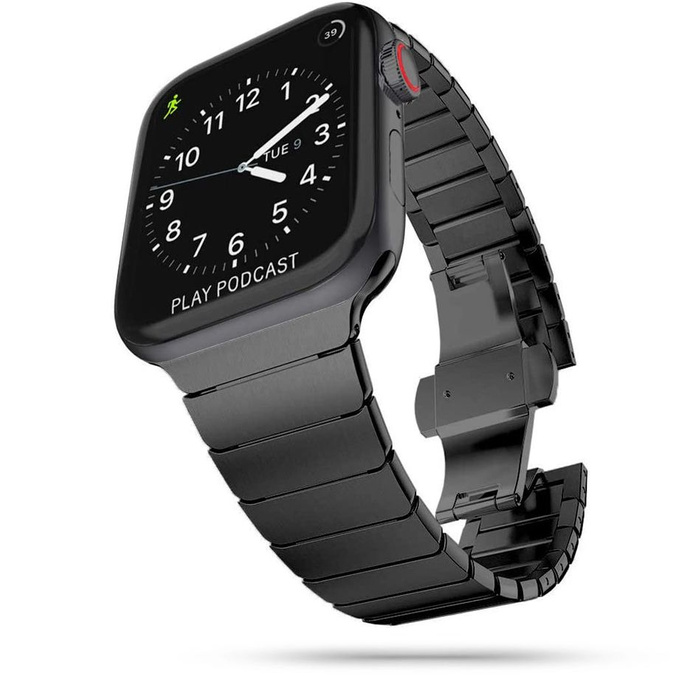 Řemínek TECH-PROTECT Apple Hodinky 1/2/3/4 (42/44 mm) Propojovací pásek černý