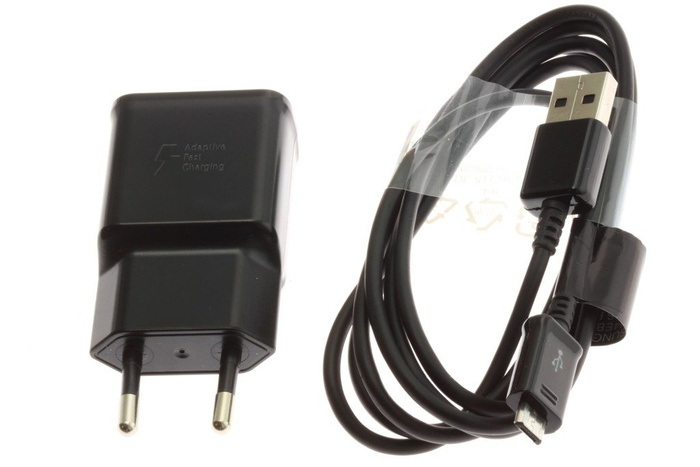 Original Charger SAMSUNG EP-TA200 Fast Charging + Cable Long Micro USB 1.5M