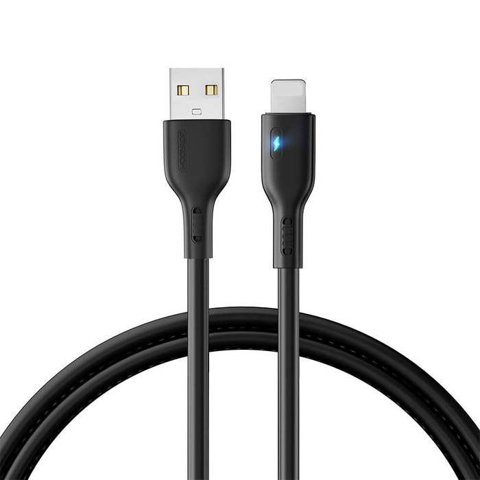 Cable USB - Lightning 2.4A 1.2m Joyroom S-UL012A13 - negro